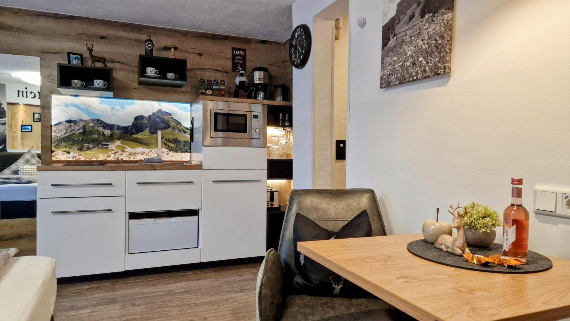 Nr 3 "Aggenstein"-Einzigartige Studio Mit Sued Balkon Inkl Koenigscard Pfronten Buitenkant foto